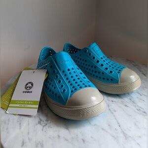 Kids Foam Blue Shoes Coqui